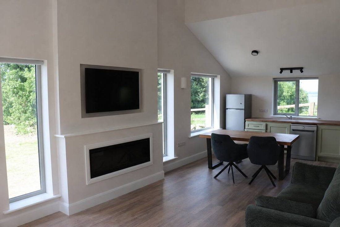 Open plan living area